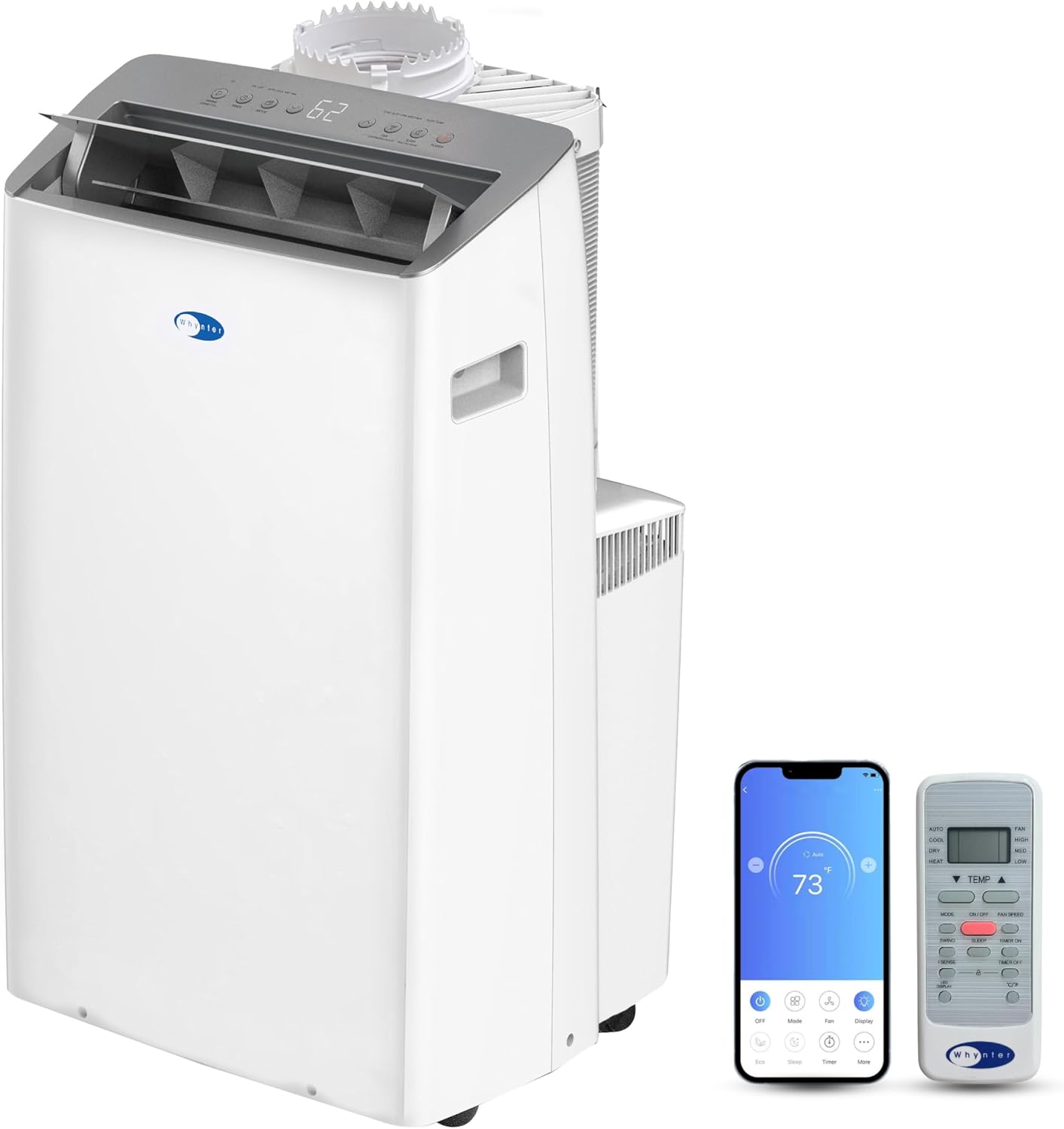Whynter ARC-1030WN 12,000 BTU Inverter Portable AC with Wi-Fi