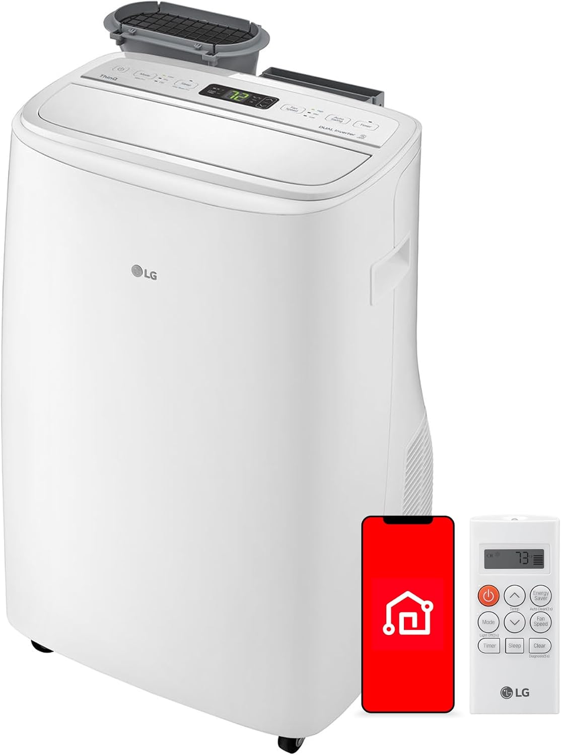 LG Dual Inverter Portable AC (B0BJ7SD7PF)