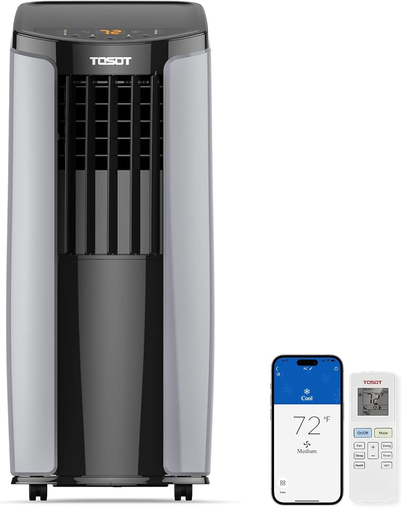TOSOT 9,700 BTU Shiny Series portable air conditioner
